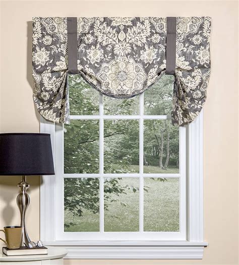 Tie Up Valances for Windows, Black Buffalo Check Plaid Gingham Pattern Rod Pocket Tie Up Shades for Kitchen Windows Cafe Curtains, 24 x 47 Inch. . Tie up valance